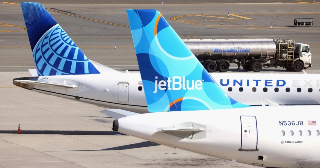 United Airlines and JetBlue strike deal that will impact fliers' points, return United to JFK airport