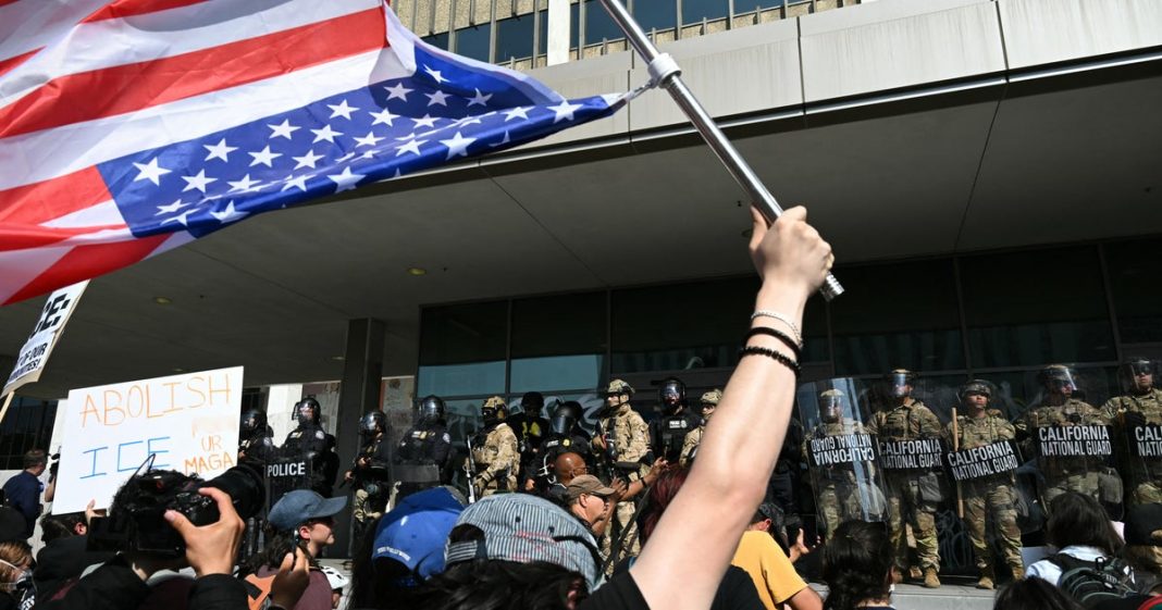 Trump administration activates 700 Marines in L.A. area amid ICE protests; Newsom says he'll sue