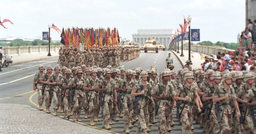 Trump's military parade tomorrow isn't the first in the U.S. — but they're rare. Here's a look back.