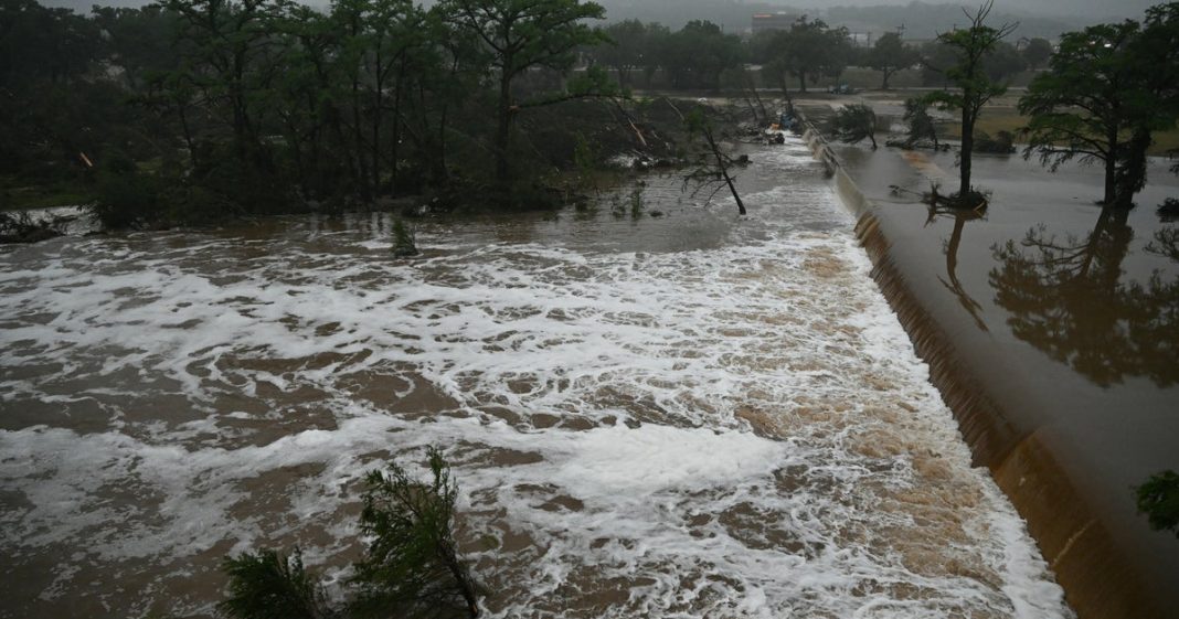 In a flash flood, it's 