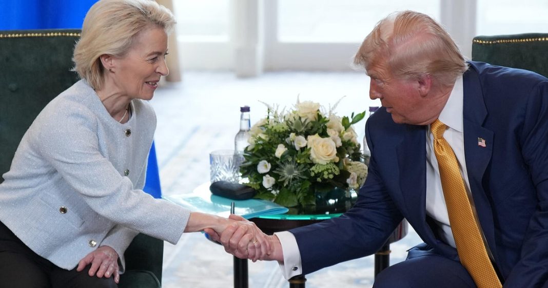 Trump announces trade agreement with the European Union